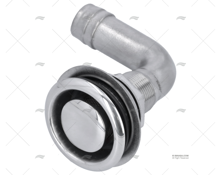 SFIATO GOMITO INOX 19mm