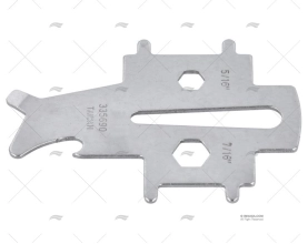 LLAVE TAPONES UNIVERSAL INOX