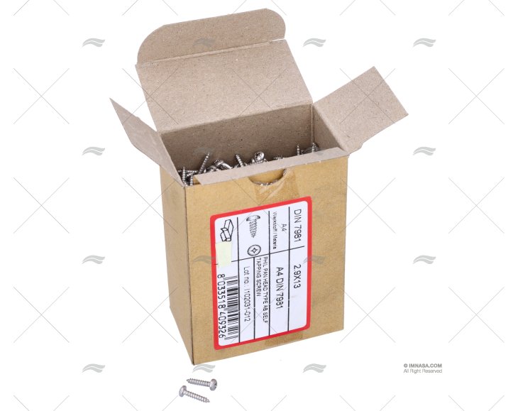 VITE DIN7981 A4 2,9x12,7 (2M)