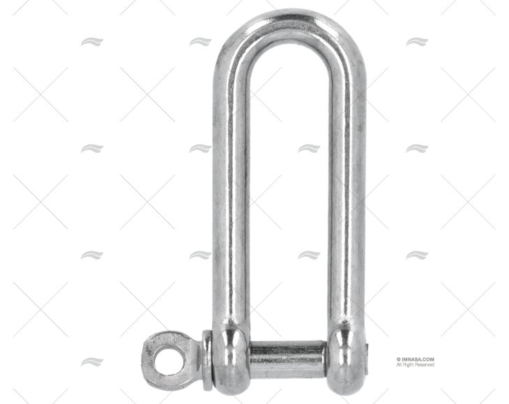 MANILHA RETA LONGA INOX 05mm