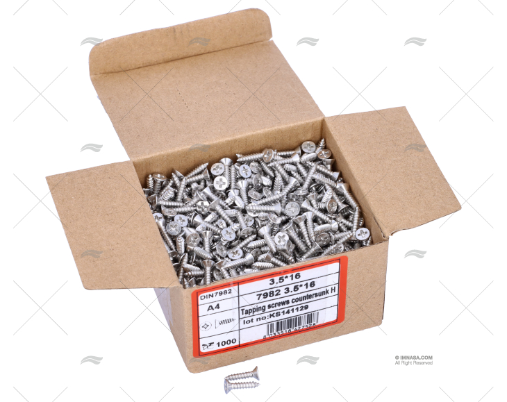 VITE DIN7982 A4 3.5x16 (1000)
