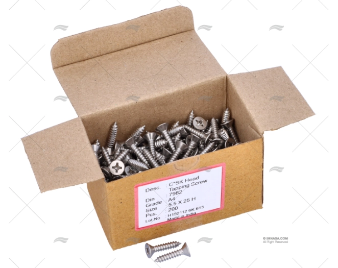 VITE DIN7982 A4 5.5x25 (200)