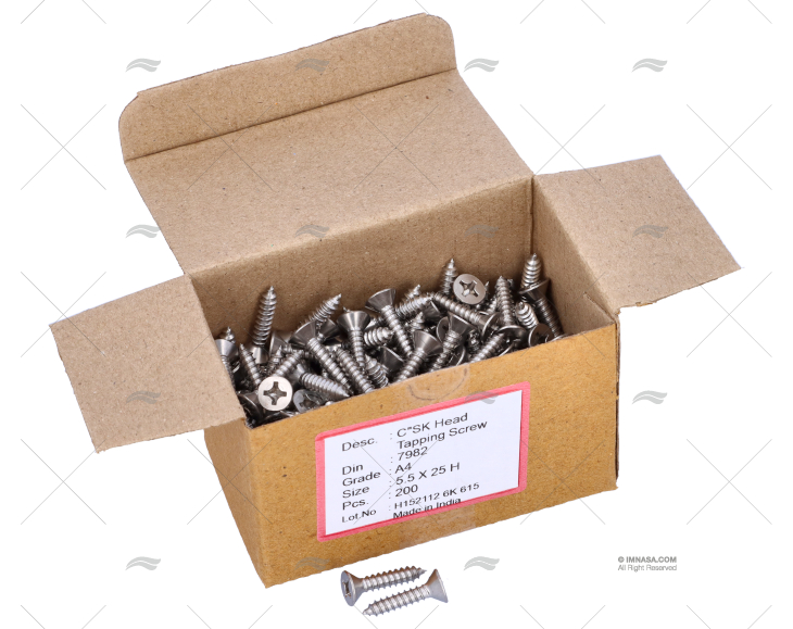 VITE DIN7982 A4 5.5x25 (200)