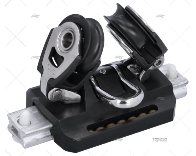 CARRELLO C/CUSCINETTO.MAXI B/PROFILO 2 PULEGGE 30 ALLEN BROTHERS