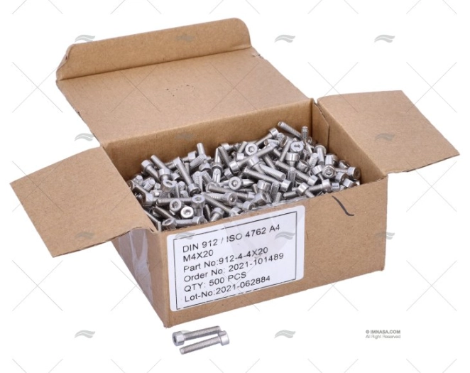 VITE DIN912 A4 4x20 (500)