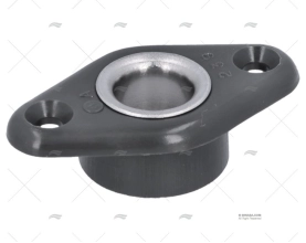 DECK BRUSH W/WINGS 11x22mm EYE S.S. ALLEN BROTHERS