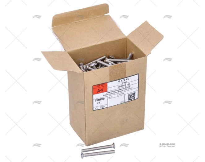 TORNILLO DIN964 A4 5x45 (200)
