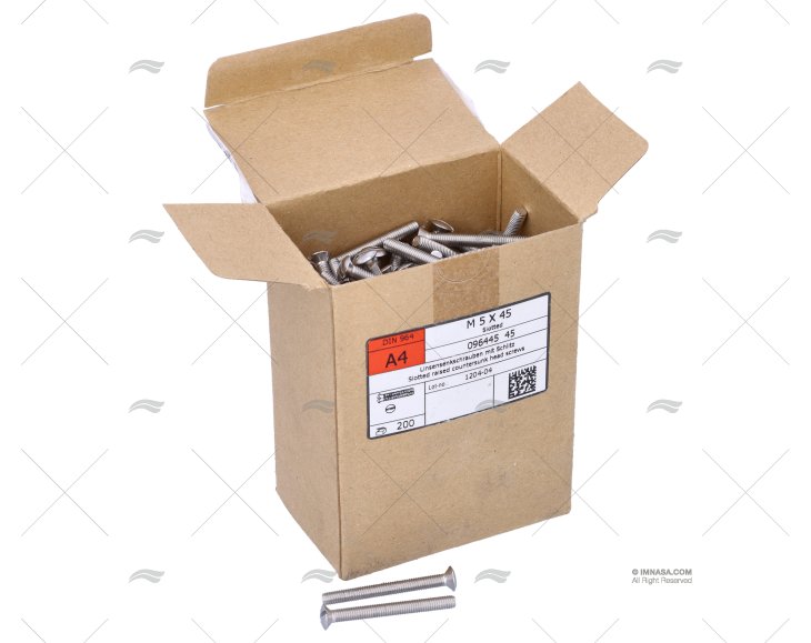 TORNILLO DIN964 A4 5x45 (200)