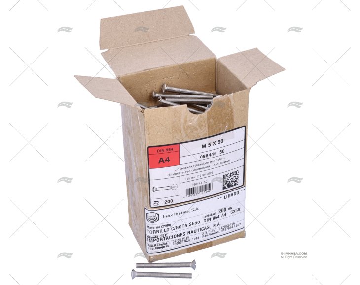 VIS DIN964 A4 5x50 (200)