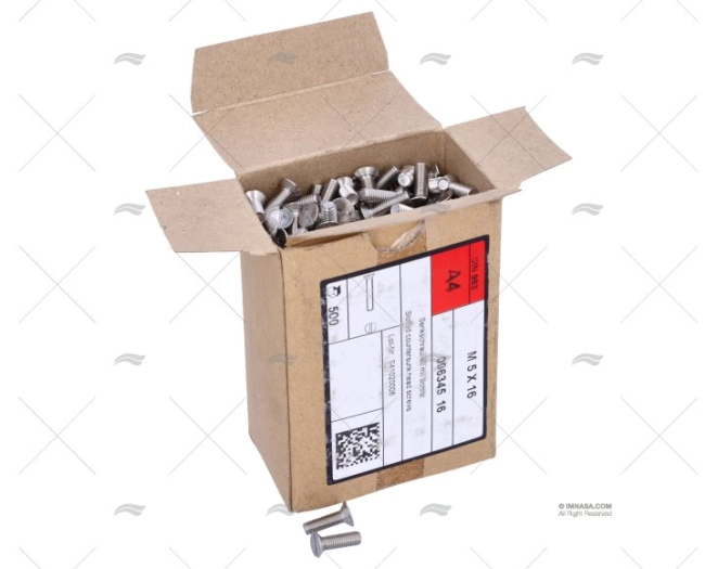 VITE DIN963 A4 5x16 (500)