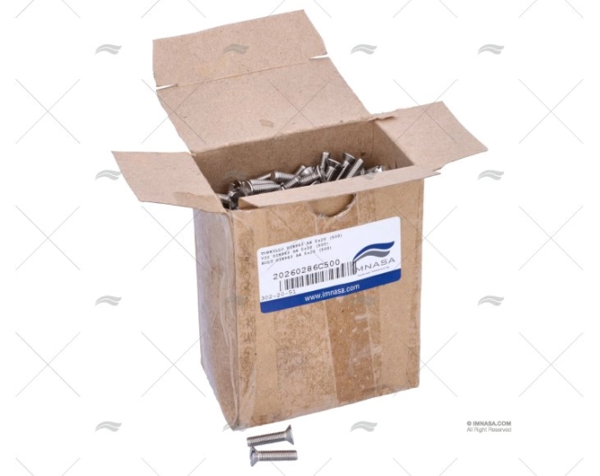 VITE DIN963 A4 5x20 (500)