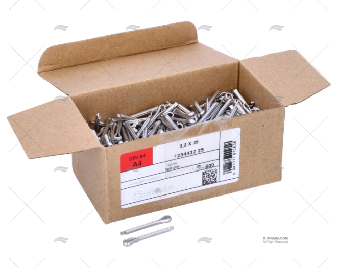 PERNO DIN94 A4 3.2x25 (500)