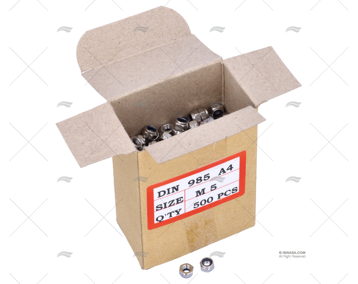 PORCA AUTOBLOCANTE DIN985 A4 M5 (500)