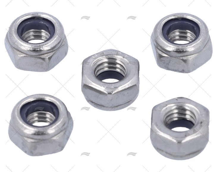 TUERCA AUTOBLOC DIN985 A4 M6 (5)