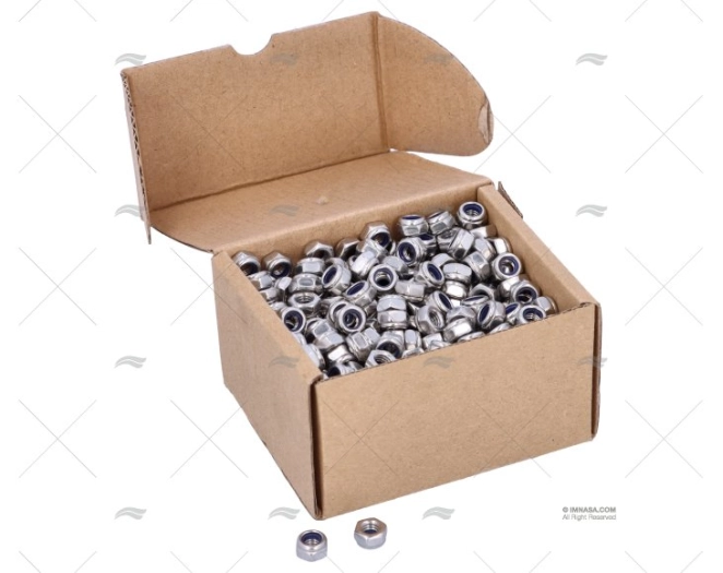 TUERCA AUTOBLOC DIN985 A4 M6 (500)