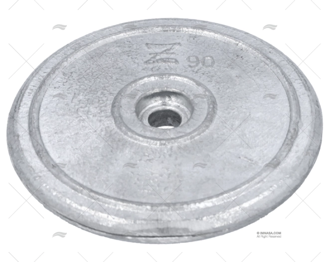 ANODO ZINCO TIMONE  90mm ZINETI