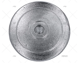 ANODO ZINCO DISCO 126mm 1,35kg