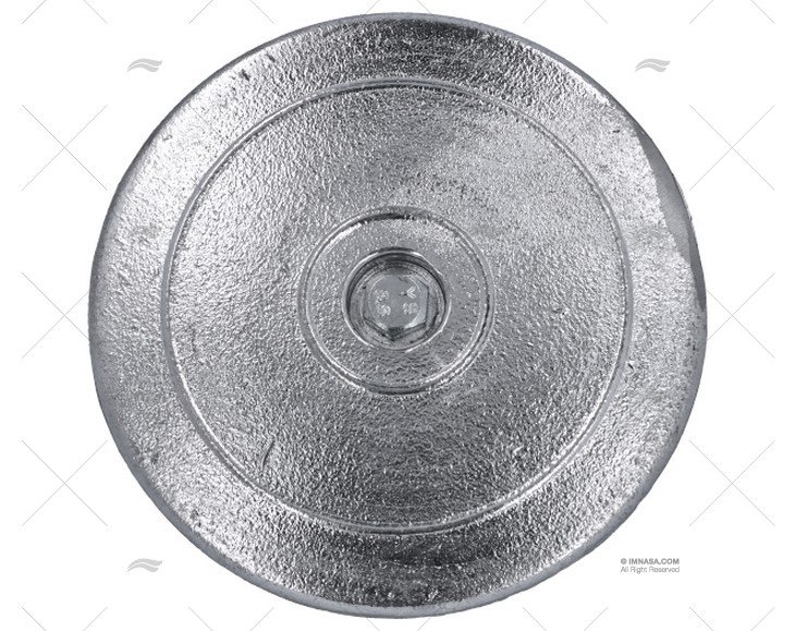 ANODO ZINCO DISCO 126mm 1,35kg