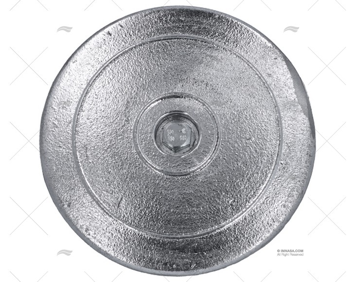 ÂNODO ZINCO DISCO 126mm 1,35kg