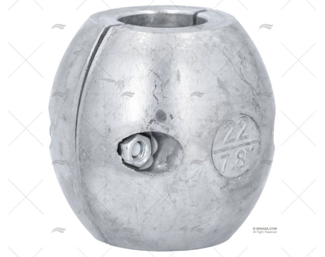 ÂNODO ZINCO ANEL  22mm