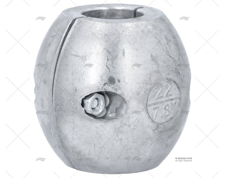 ÂNODO ZINCO ANEL  22mm
