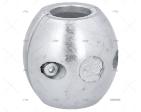 ANODO ZINCO COLLARE  25mm