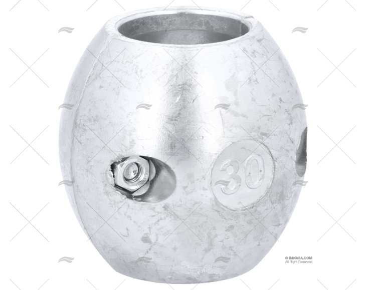 ANODO ZINCO COLLARE  30mm