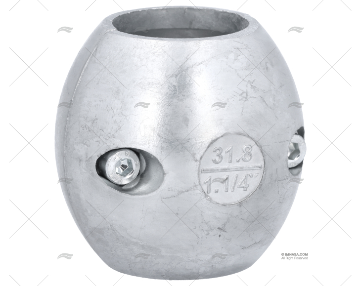 ANODO ZINCO COLLARE   1"1/4