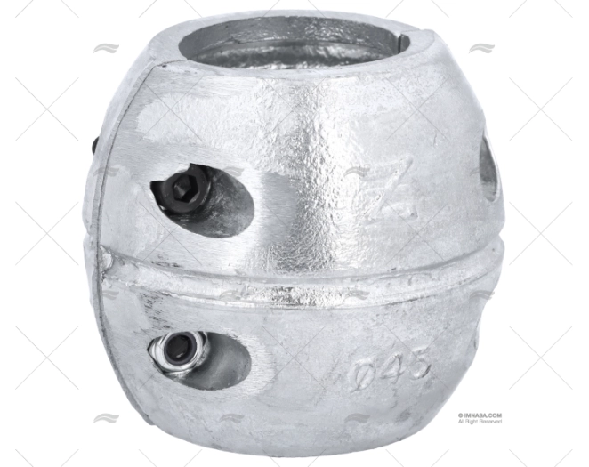 ÂNODO ZINCO ANEL  45mm - 1"3/4 ZINETI