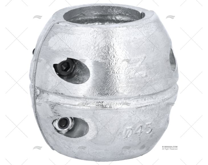 ÂNODO ZINCO ANEL  45mm - 1"3/4 ZINETI