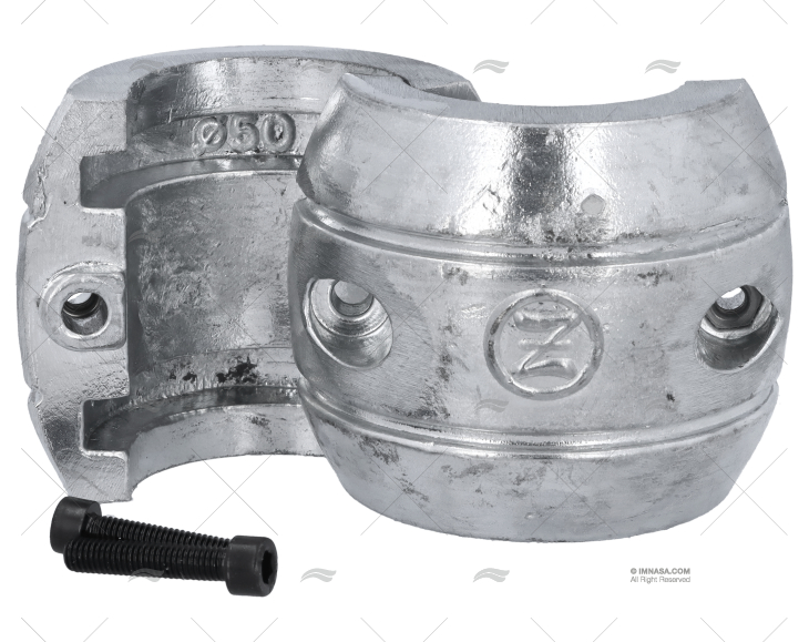 ÂNODO ZINCO ANEL  50mm ZINETI