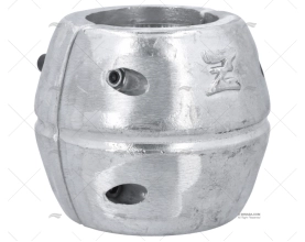 ANODO ZINCO COLLARE  65mm - 2"9/16 ZINETI