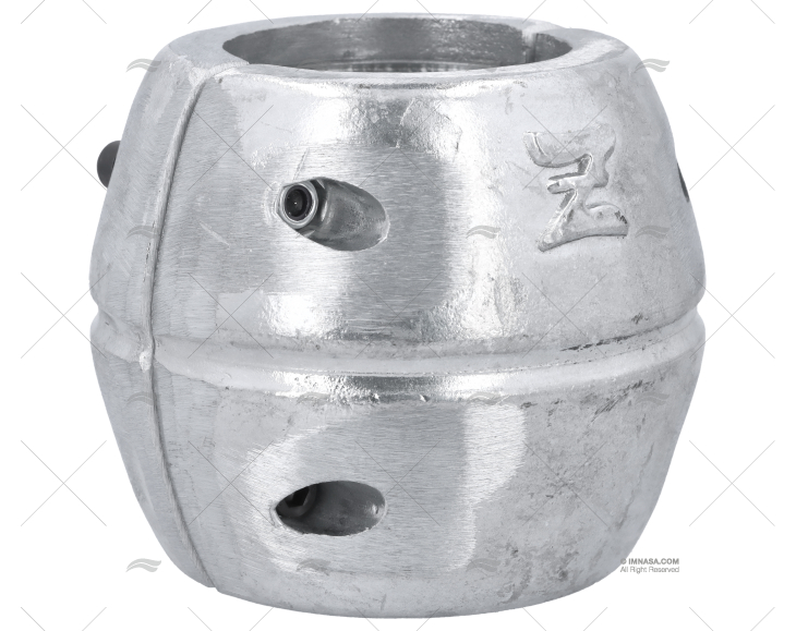 ANODO ZINCO COLLARE  65mm - 2"9/16 ZINETI