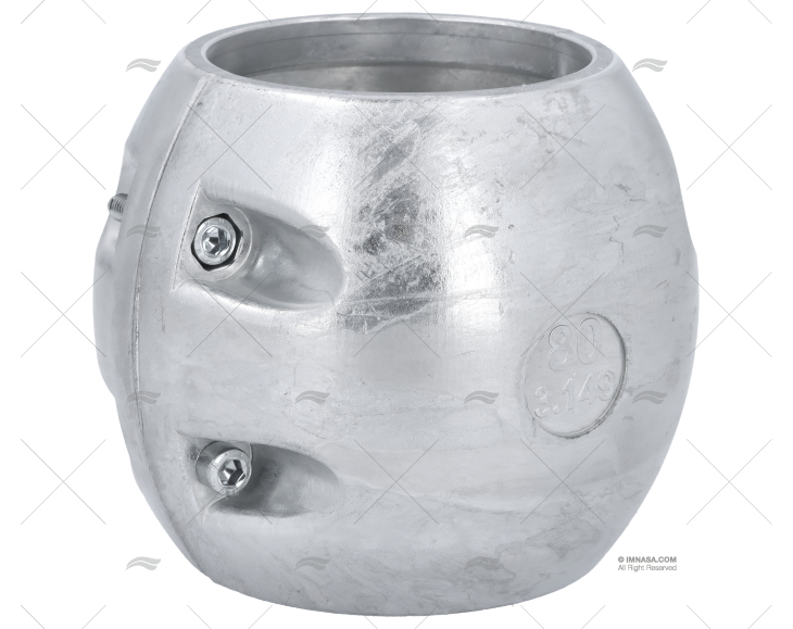 ÂNODO ZINCO ANEL  80mm