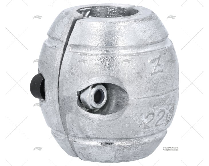 ÂNODO ZINCO ANEL  22mm - 7/8" ZINETI