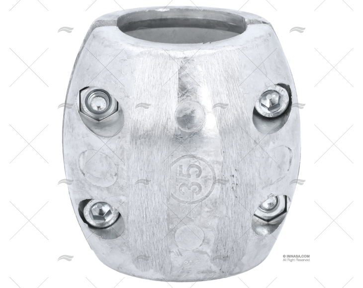 ANODO ZINCO COLLARE  35mm GUARDIAN
