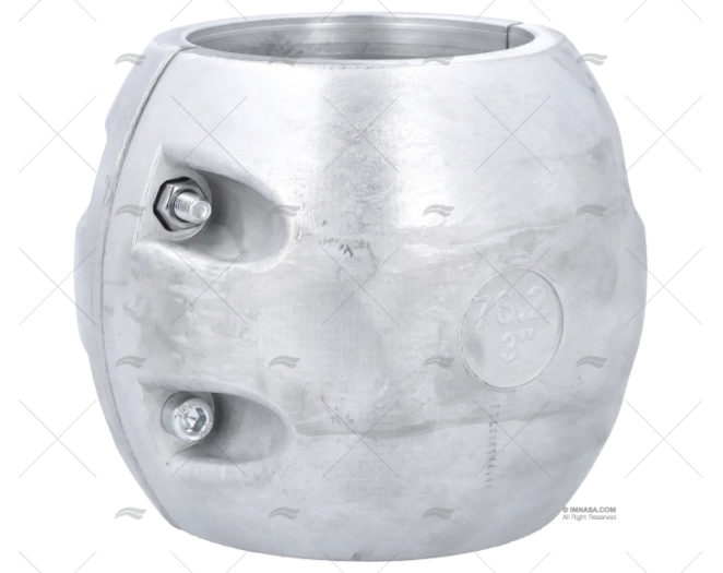 ANODO ZINCO COLLARE  76.2mm 3"