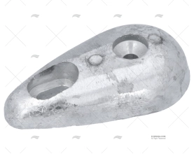 ANODO ZINCO OVALE 0.3Kg GUARDIAN
