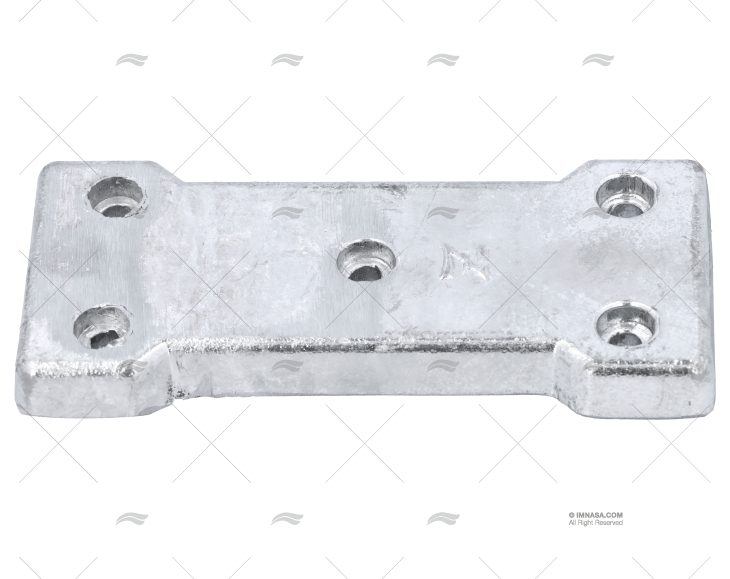 ANODO ZINCO PIASTRA 155 x 70mm ZINETI