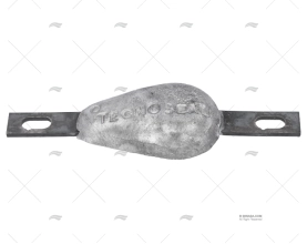 ANODE MAGNESIUM POISSON OVAL 120MM 0,25K