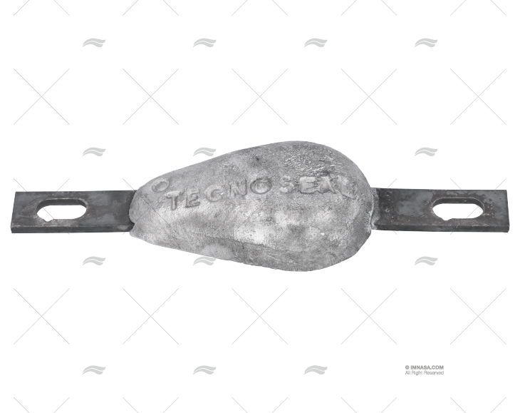 ANODO MAGNESIO PESCE OVALE 120mm 0,25kg TECNOSEAL