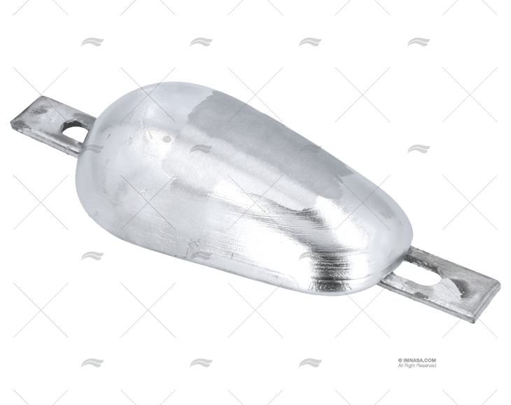 ANODO ZINCO OVALE 160x100mm GUARDIAN