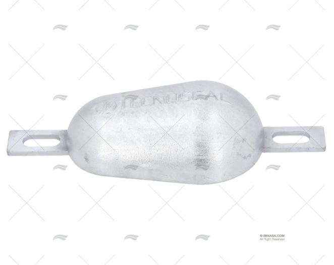 ANODO ZINCO OVALE 160x100mm TECNOSEAL