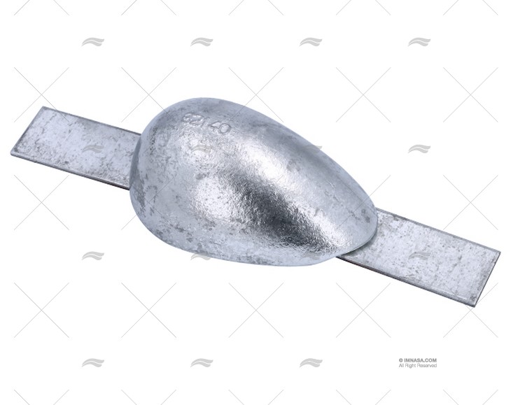 ÂNODO ZINCO PEZ  1,200kg SOLDAR