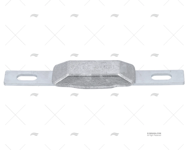 ANODO ZINCO LINGOTTO C/PIASTRA C/SCANALATURA 250g TECNOSEAL