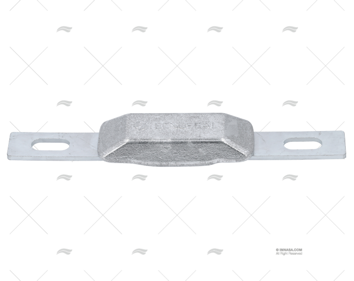 ANODO ZINCO LINGOTTO C/PIASTRA C/SCANALATURA 250g TECNOSEAL