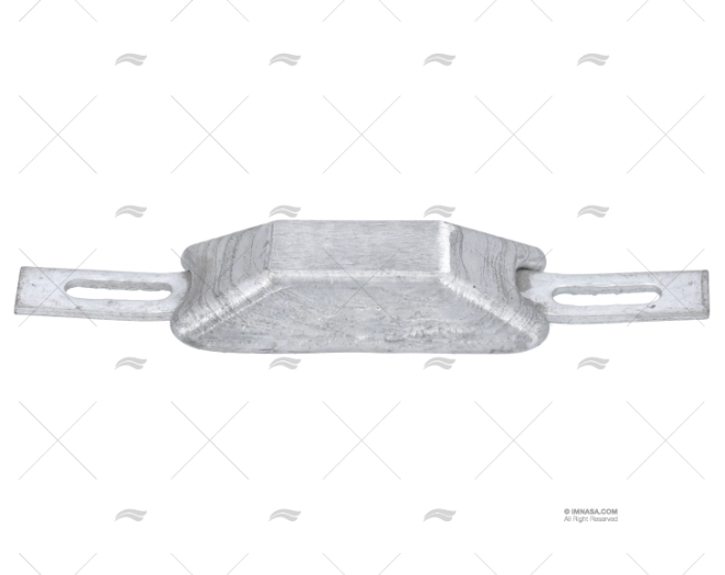 ÂNODO ZINCO LINGOTE C/PLACA. C/RANHURA 250g GUARDIAN