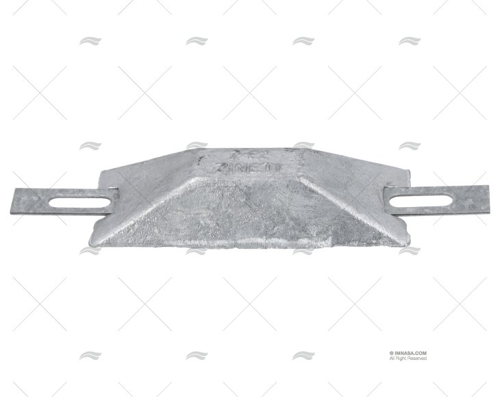 ANODO ZINCO PIASTRA PIRAMIDE 0.5kg. ZINETI