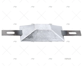 ANODO ZINCO PIASTRA PIRAMIDALE 1kg. ZINETI