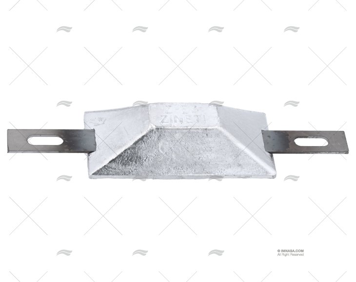 ANODO ZINCO PIASTRA PIRAMIDALE 1kg. ZINETI